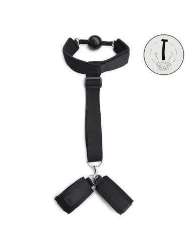 OHMAMA FETISH MORDAZA CON ESPOSAS NEOPRENO