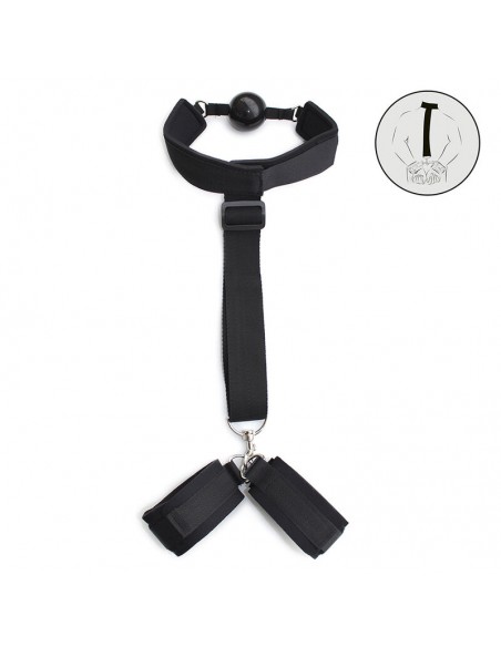 OHMAMA FETISH MORDAZA CON ESPOSAS NEOPRENO