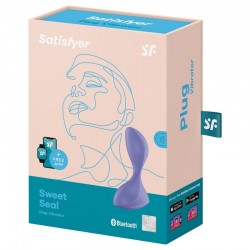 SATISFYER SWEET SEAL PLUG VIBRADOR LILA 2