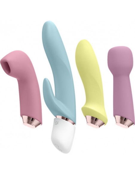 SATISFYER MARVELOUS FOUR SET VIBRADOR SUCCIONADOR