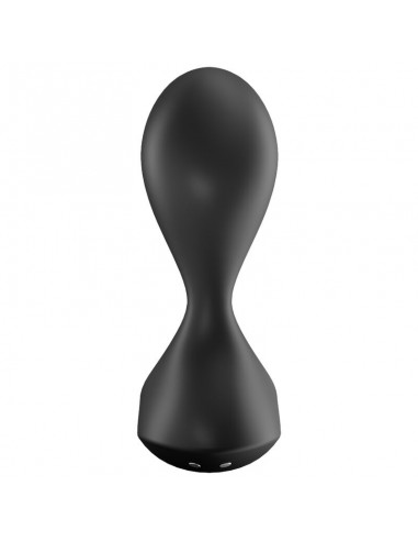 SATISFYER SWEET SEAL PLUG VIBRADOR NEGRO