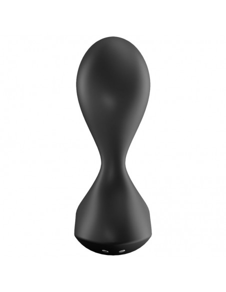 SATISFYER SWEET SEAL PLUG VIBRADOR NEGRO