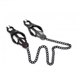OHMAMA FETISH PINZAS PEZONES JAPONEAS CON CADENA NEGRA 2