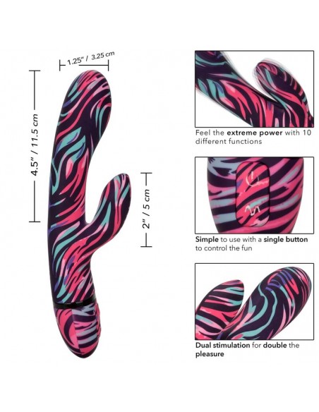 CALEX VIBRADOR MENAGE A MOI DUAL WAND
