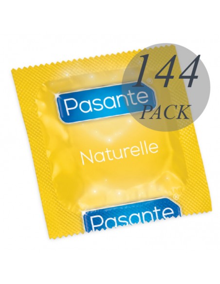 PASANTE PRESERVATIVOS NATURELLE BOLSA 144 UNIDADES