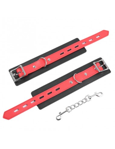 OHMAMA FETISH LOCK BUCKLE WRIST RESTRAINTS