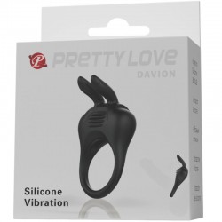 PRETTY LOVE DAVION ANILLO VIBRADOR RABBIT 2