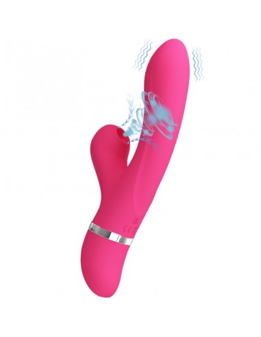 PRETTY LOVE WILLOW VIBRADOR Y SUCCIONADOR RABBIT