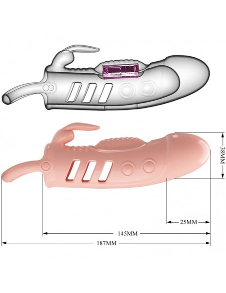 PRETTY LOVE SLOANE FUNDA PENE RABBIT NATURAL
