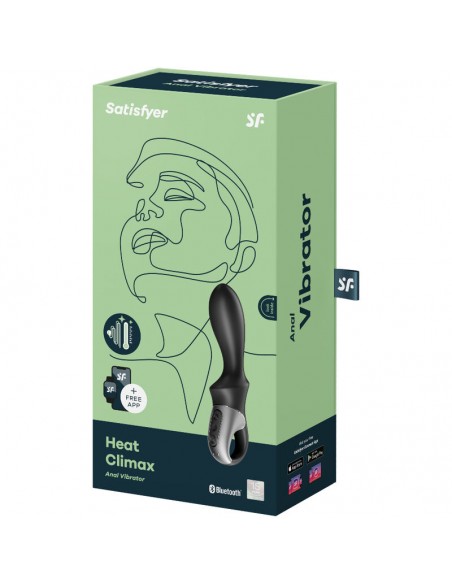 SATISFYER HEAT CLIMAX VIBRADOR ANAL