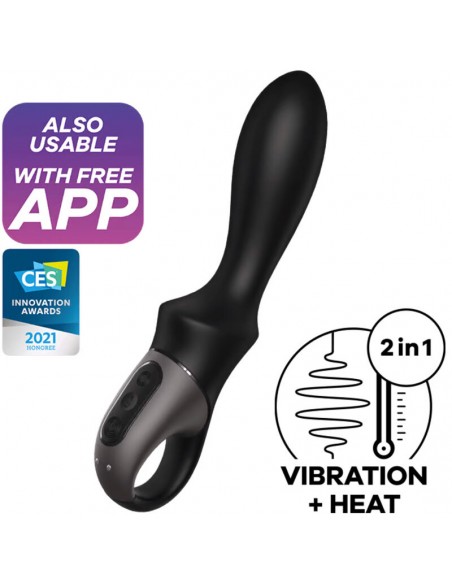 SATISFYER HEAT CLIMAX VIBRADOR ANAL