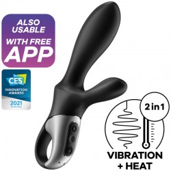 SATISFYER HEAT CLIMAX VIBRADOR ANAL