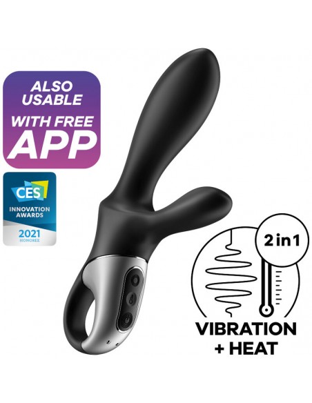 SATISFYER HEAT CLIMAX VIBRADOR ANAL