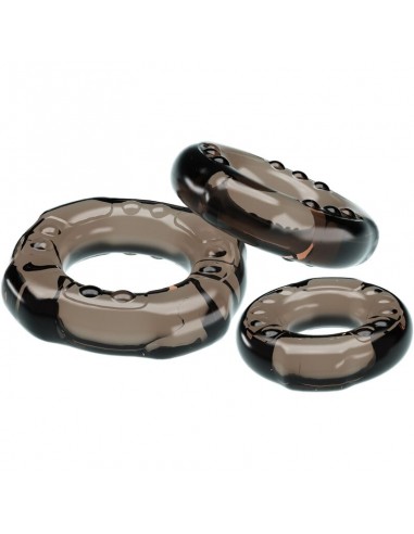 COCK RINGS YVONNE SET 3 ANILLOS PENE