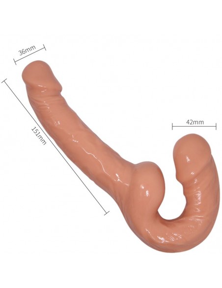 BAILE ULTRA PASSIONATE HARNESS DILDO CON ARNeS SIN SUJECIoN