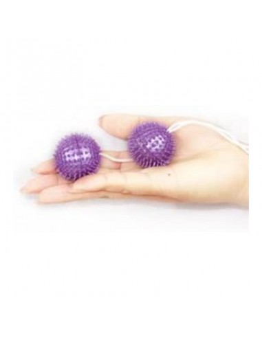 A DEEPLY PLEASURE BOLAS TEXTURADAS MORADO 360 CM