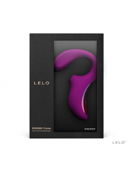 LELO ENIGMA CRUISE MASAJEADOR SONICO DOBLE ESTIMULACION DEEP ROSE