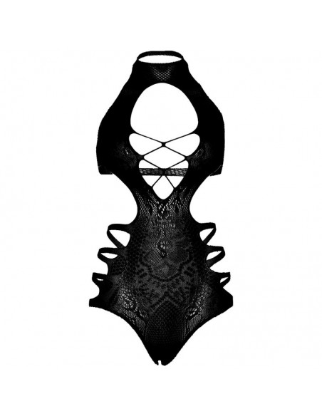 LEG AVENUE BODY DE ENCAJES TALLA UNICA NEGRO