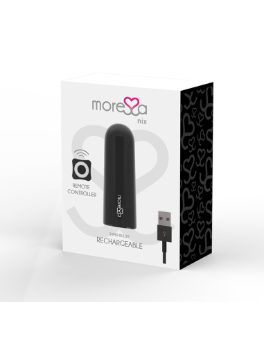 MORESSA NIX VIBRADOR CONTROL REMOTO NEGRO