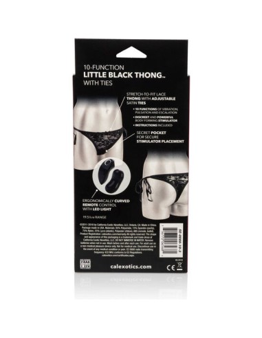 CALEX TANGA CON 10 FUNCIONES DE VIBRACIoN