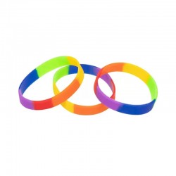 PRIDE PULSERA SILICONA BANDERA LGBT 2