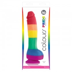 PRIDE DILDO BANDERA LGBT 19 CM 2
