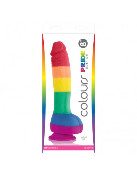 PRIDE DILDO BANDERA LGBT 19 CM PRIDE DILDO BANDERA LGBT 19 CM