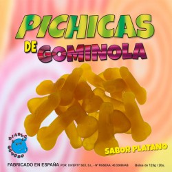 DIABLO PICANTE PICHITAS DE GOMINOLA PLATANO