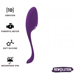 REWOLUTION REWOVO HUEVO VIBRADOR CONTROL REMOTO