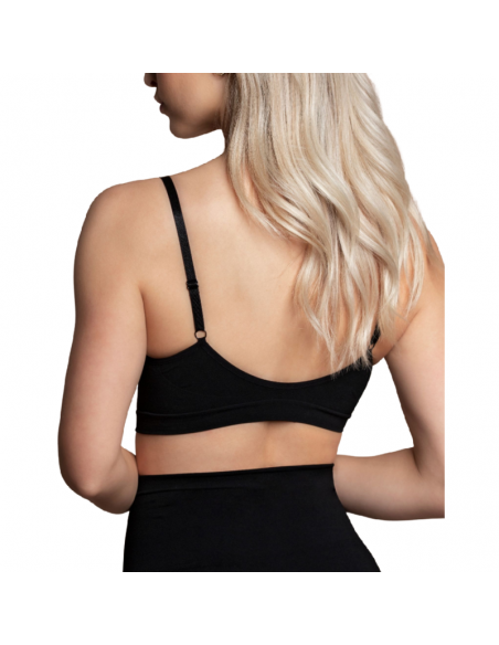 BYE BRA SUJETADOR SIN COSTURAS MEDIUM CONTROL NEGRO M