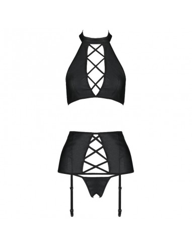 PASSION NANCY SET CUERO ECOLOGICO L XL