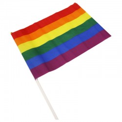 PRIDE BANDERIN MEDIANO BANDERA LGBT