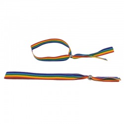 PRIDE PULSERA BOLITA PLATEADA BANDERA LGBT 2