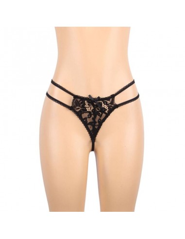 SUBBLIME SET TRES PIEZAS SUJETADOR LIGUERO TANGA