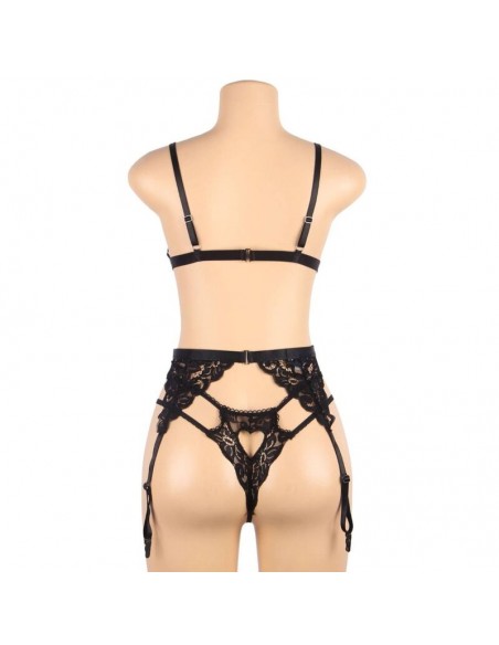 SUBBLIME SET TRES PIEZAS SUJETADOR LIGUERO TANGA