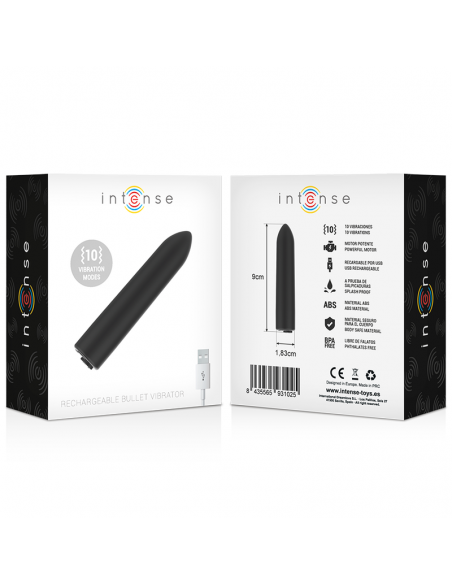 INTENSE BALA VIBRADORA 10 MODOS VIBRACION