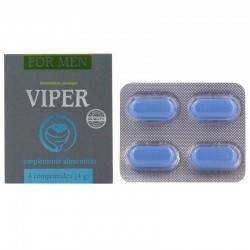 VIPER POTENCIADOR MASCULINO 4 CAPSULAS ES PT en de fr es it nl 