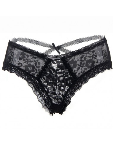 QUEEN LINGERIE PANTIES DE ENCAJE FLORAL L XL
