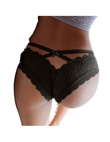 QUEEN LINGERIE PANTIES DE ENCAJE FLORAL L XL