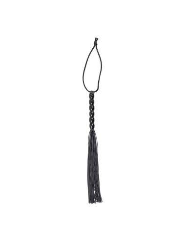 OHMAMA FETISH LATIGO CON MANGO SILICONA ACANALADO 22 CM