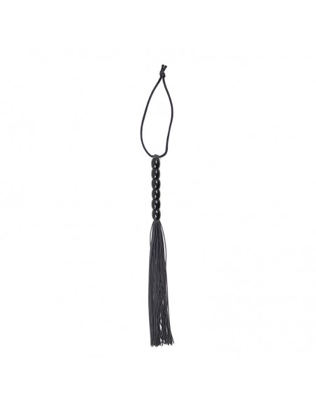 OHMAMA FETISH LATIGO CON MANGO SILICONA ACANALADO 22 CM