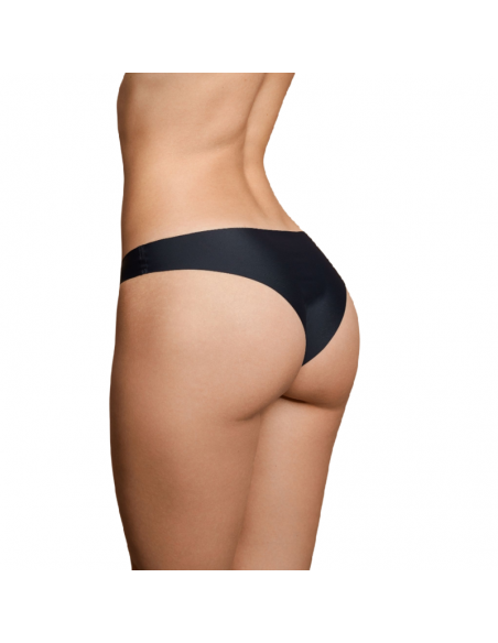BYE BRA PACK 2 BRASILENAS NEGRAS Y BEIGE M