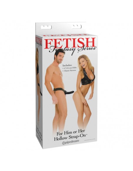 FETISH FANTASY ARNES HUECO AJUSTABLE NEGRO 15 CM