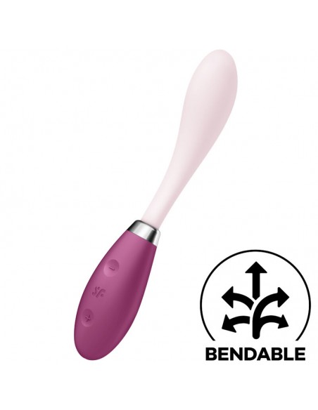 SATISFYER G SPOT FLEX 3 MULTI VIBRADOR ROJO