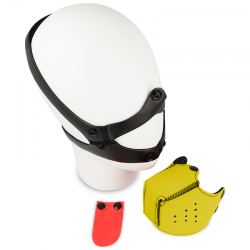 OHMAMA FETISH BOZAL PERRO AMARILLO 2