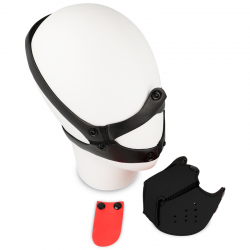 OHMAMA FETISH BOZAL PERRO NEGRO 2