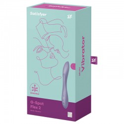 SATISFYER G SPOT FLEX 2 MULTI VIBRADOR MORADO 2