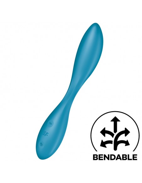 SATISFYER G SPOT FLEX 1 MULTI VIBRADOR AZUL