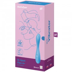 SATISFYER G SPOT FLEX 4 MULTI VIBRADOR AZUL 2