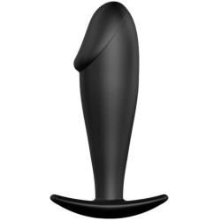 PRETTY LOVE PLUG ANAL SILICONA FORMA PENE NEGRO